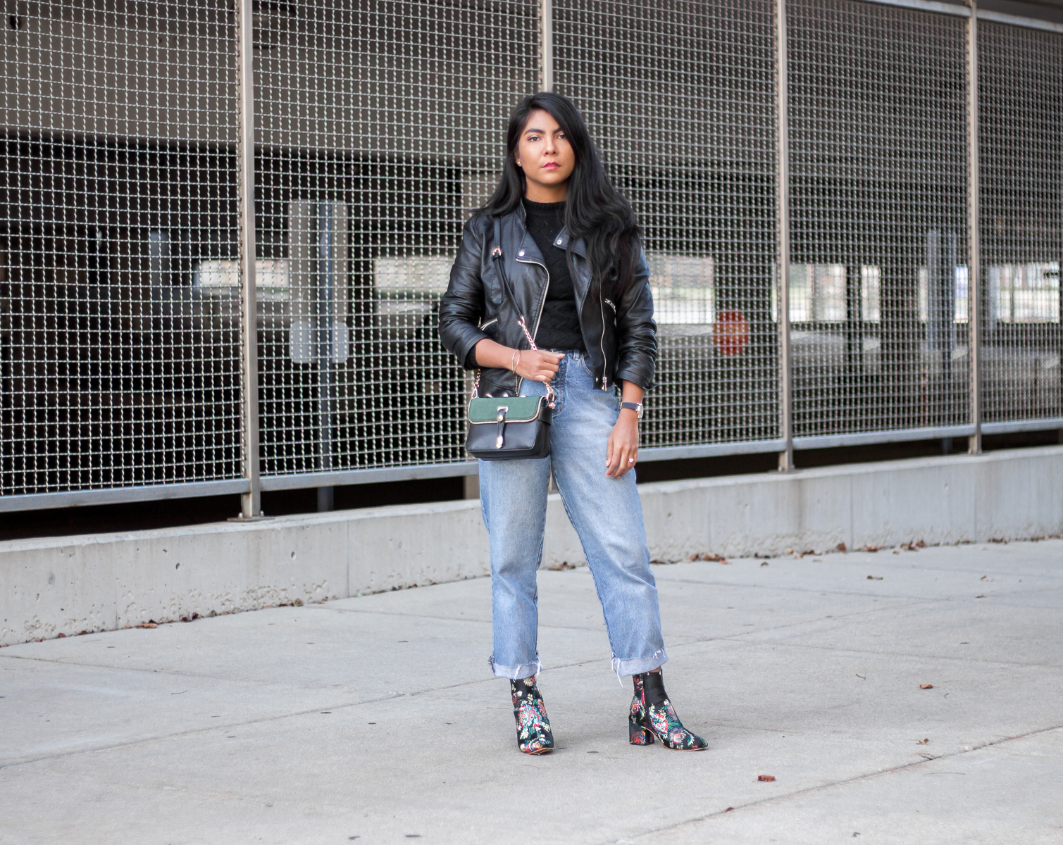 embroidered boots outfit