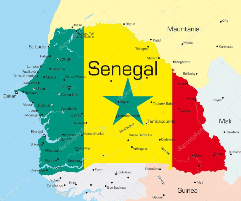 Países do Continente Africano: Senegal