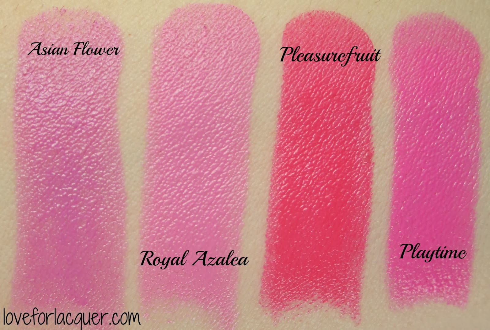 MAC Sheen Supreme Lipstick Swatches ★ - Love for Lacquer