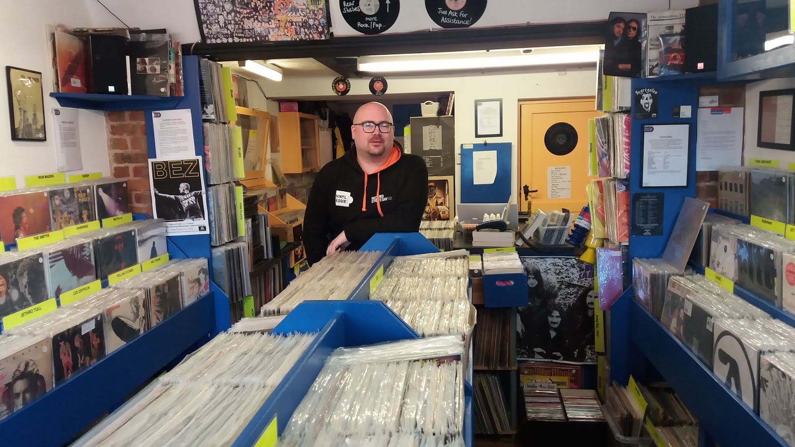 Graham Jones guide to great record shops of Yorkshire