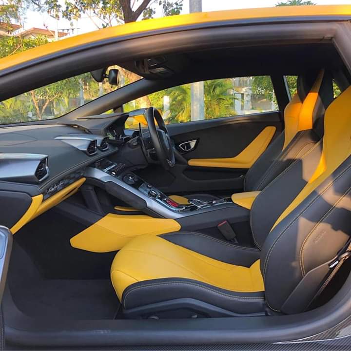 Lamborghini Huracan задние сиденья