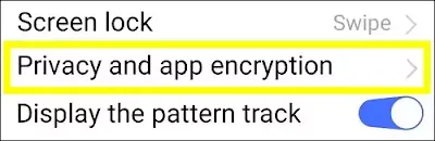 Forget App Lock Forget Privacy and App Encryption Password in VIVO Y20