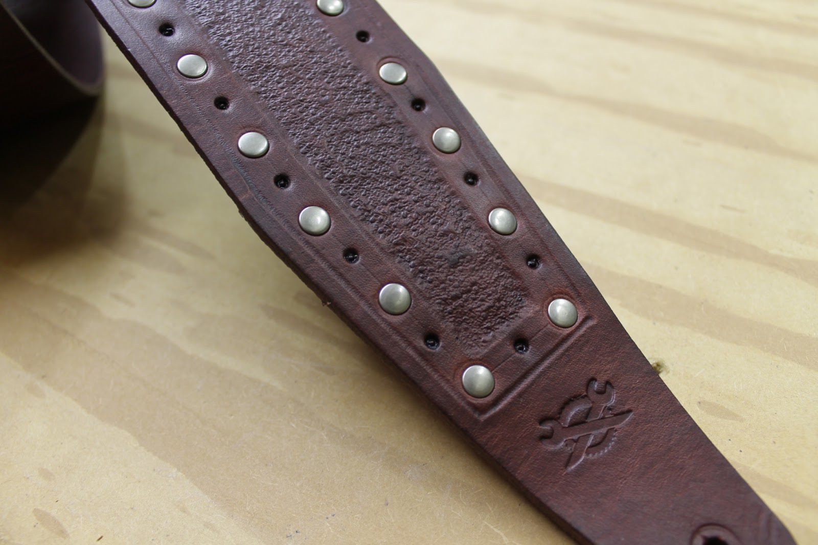 Rusty Knuckles Custom Leather Guitar Straps Rusty Knuckles Motors and Music for True Grit