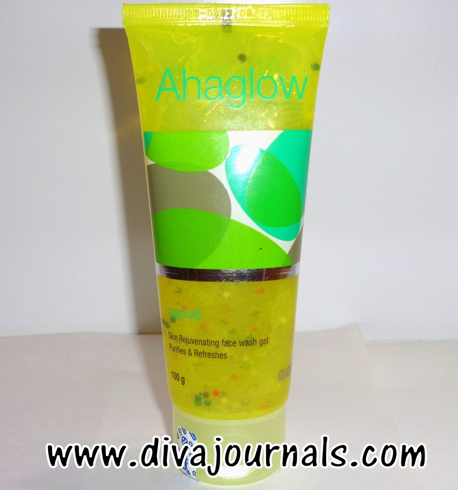 AHAGlow Face Wash Review Diva Journals