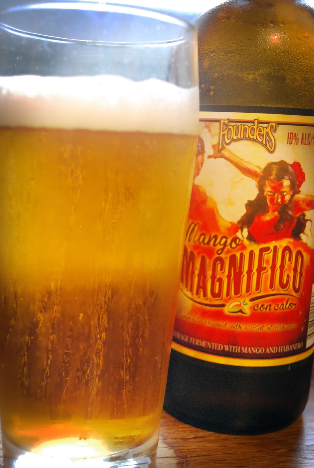 08. Founder's Mango Magnifico beauty and the brew