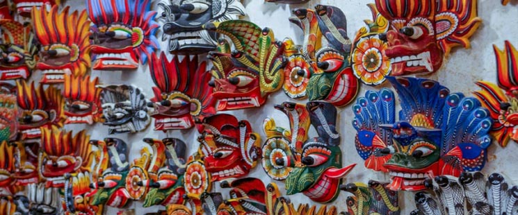 Traditional Masks in Sri Lanka