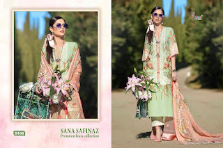 Shree Fab Sana Safinaz Lawn Collection Pakistani Suits