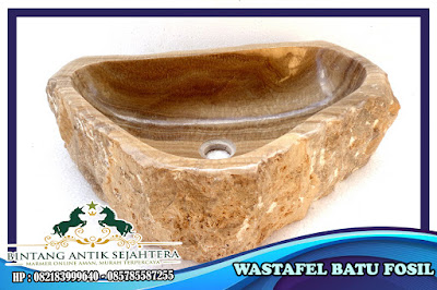 Wastafel Batu Fosil | Wastafel Batu Alam WA 085785587255