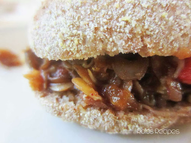 Sprouted Lentil "Sloppy Joes" by Raia&squot;s Recipes