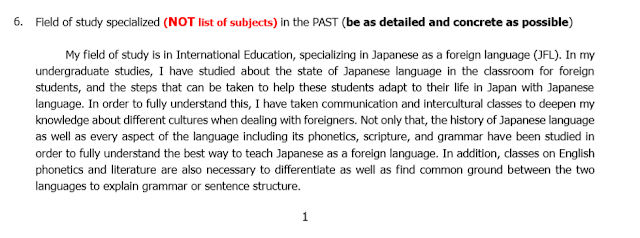 Field of study and research plan sample picture