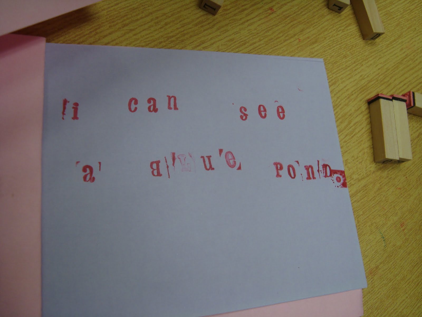 Joyful Learning in the Early Years Mini Alphabet Stamping