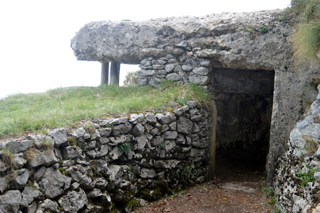 monte creino trincee