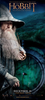 the hobbit gandalf banner poster