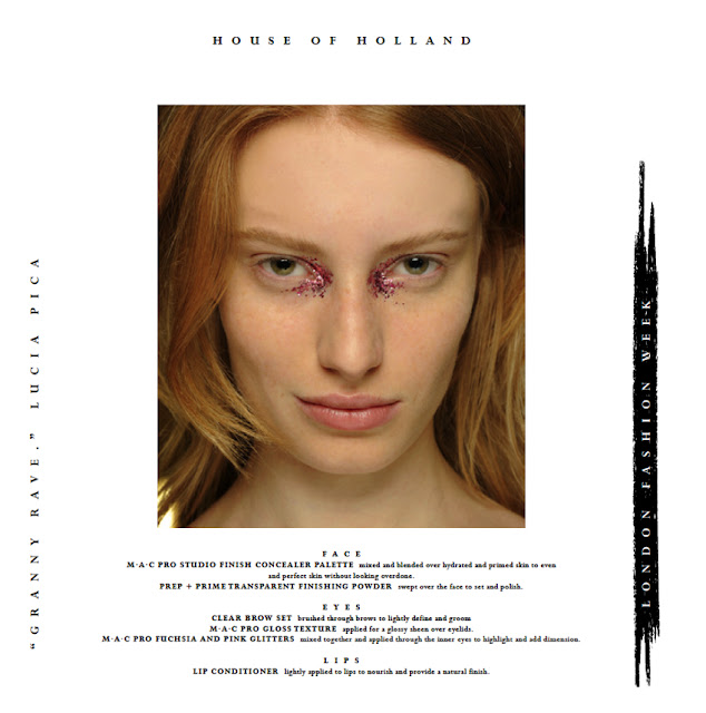 MAC London AW'13 Daily Face Chart For February 16th - The Shades Of U