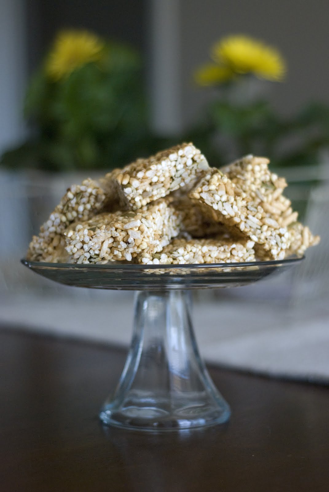 Andy's Market Millet and rice puffed bars...