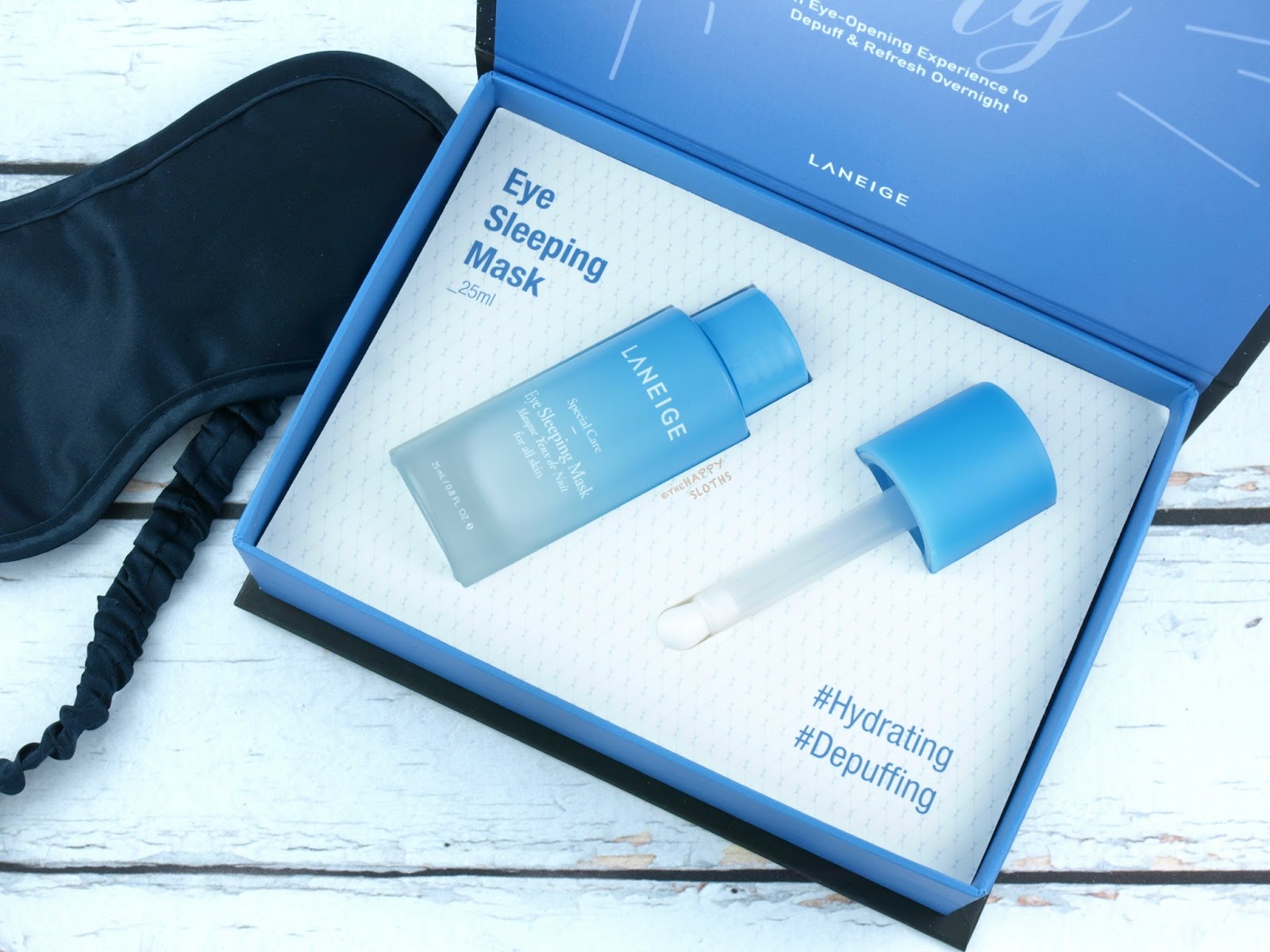LANEIGE Eye Sleeping Mask Review The Happy Sloths Beauty, Makeup