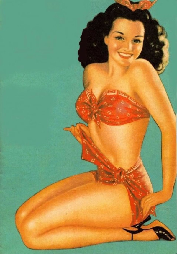 Billy de Vorss. Пинап художник Billy de Vorss