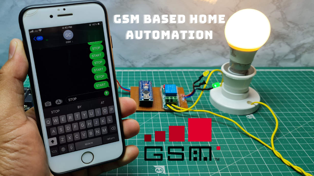 Home Automation using GSM Module