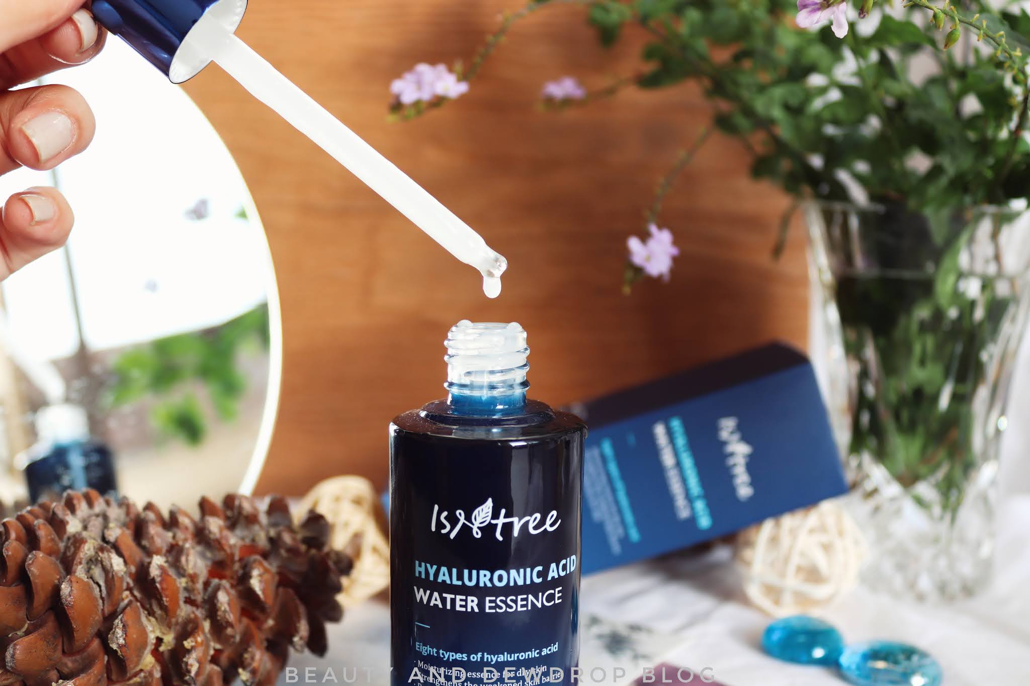 [Review] Isntree Hyaluronic Acid Water Essence Beauty & Dewdrop Blog