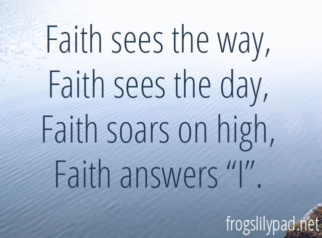 Stepping Out on Faith One Year Later