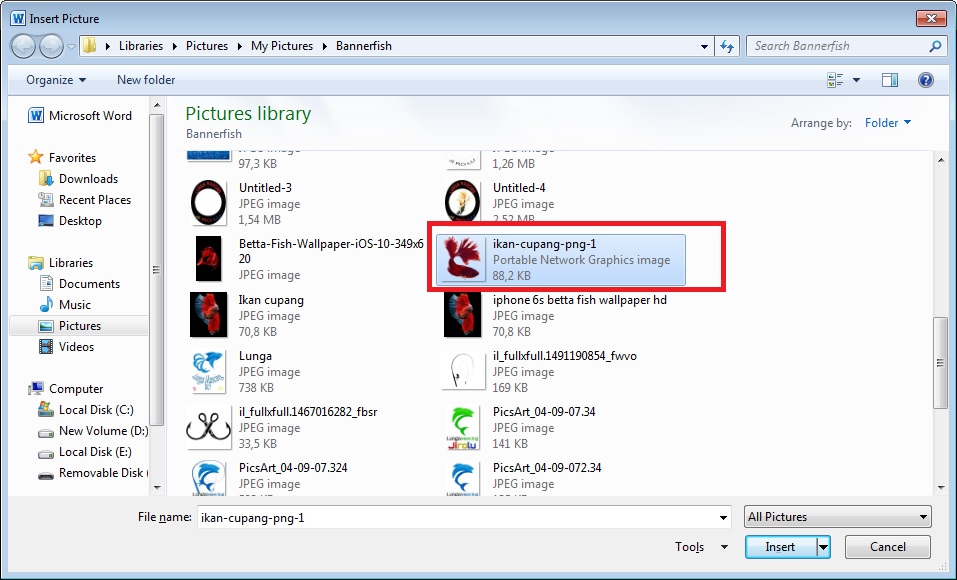 Cara Mengganti Gambar Di Word