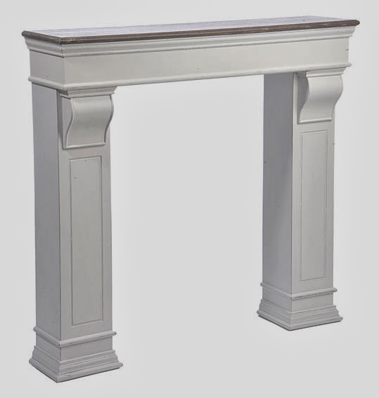 Decorar el salón con frentes de chimenea