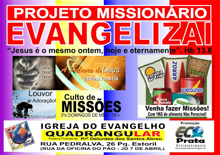 Culto de Missões da IEQ Paciência - RJ