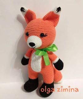 PATRON GRATIS ZORRO AMIGURUMI 41812