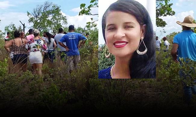 Grávida de oito meses é encontrada estrangulada e sem bebê na barriga Grávida de oito meses é encontrada estrangulada e sem bebê na barriga