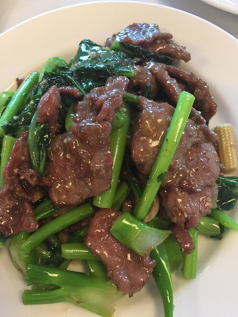 Favourite Kitchen, Wantirna, beef gai lan