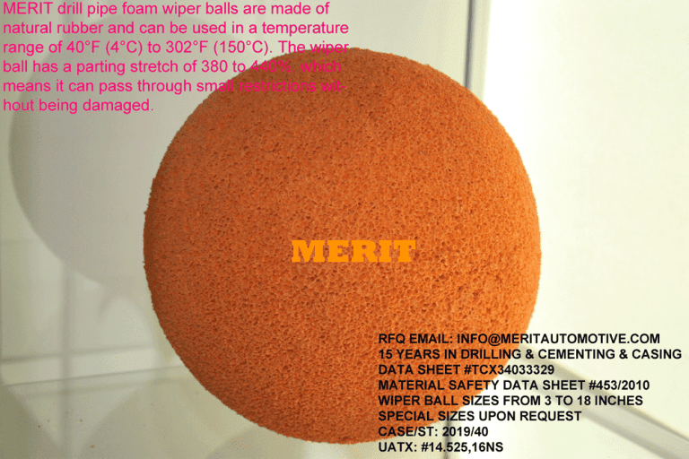 Oilfield Foam Wiper Ball