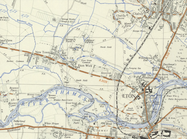 Eton Wick History Some Maps of Eton Wick