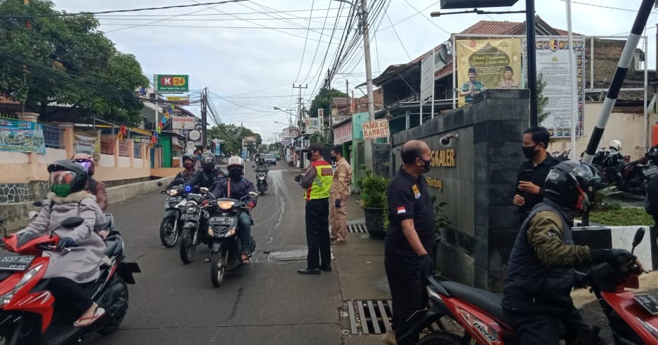 Wakapolsek Cibeunying Kaler Polrestabes Bandung Pimpin Pelaksanaan