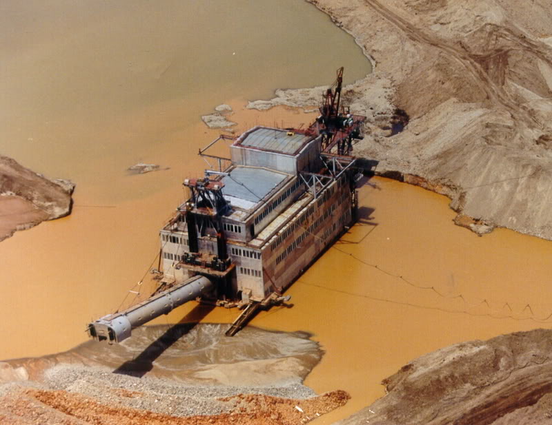 Bucket Line Dredge How to Find Gold