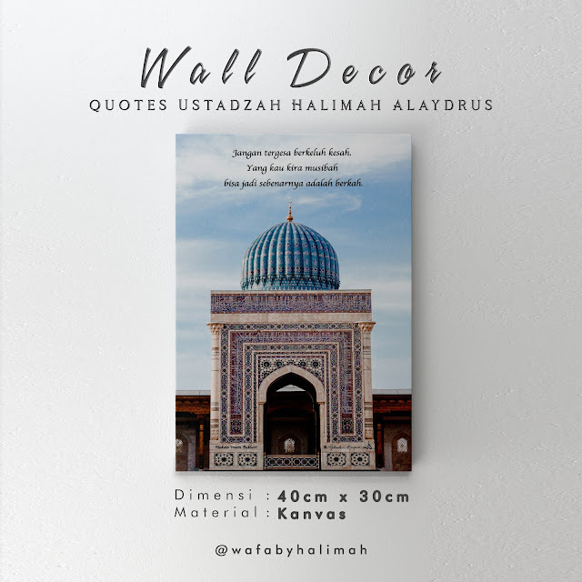 WALL DECOR Halimah Alaydrus Official WALL DECOR Halimah Alaydrus Official