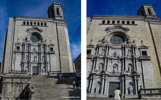Catedral de Girona, cenário para o "Grande Septo de King's Landing" em Game of Thrones