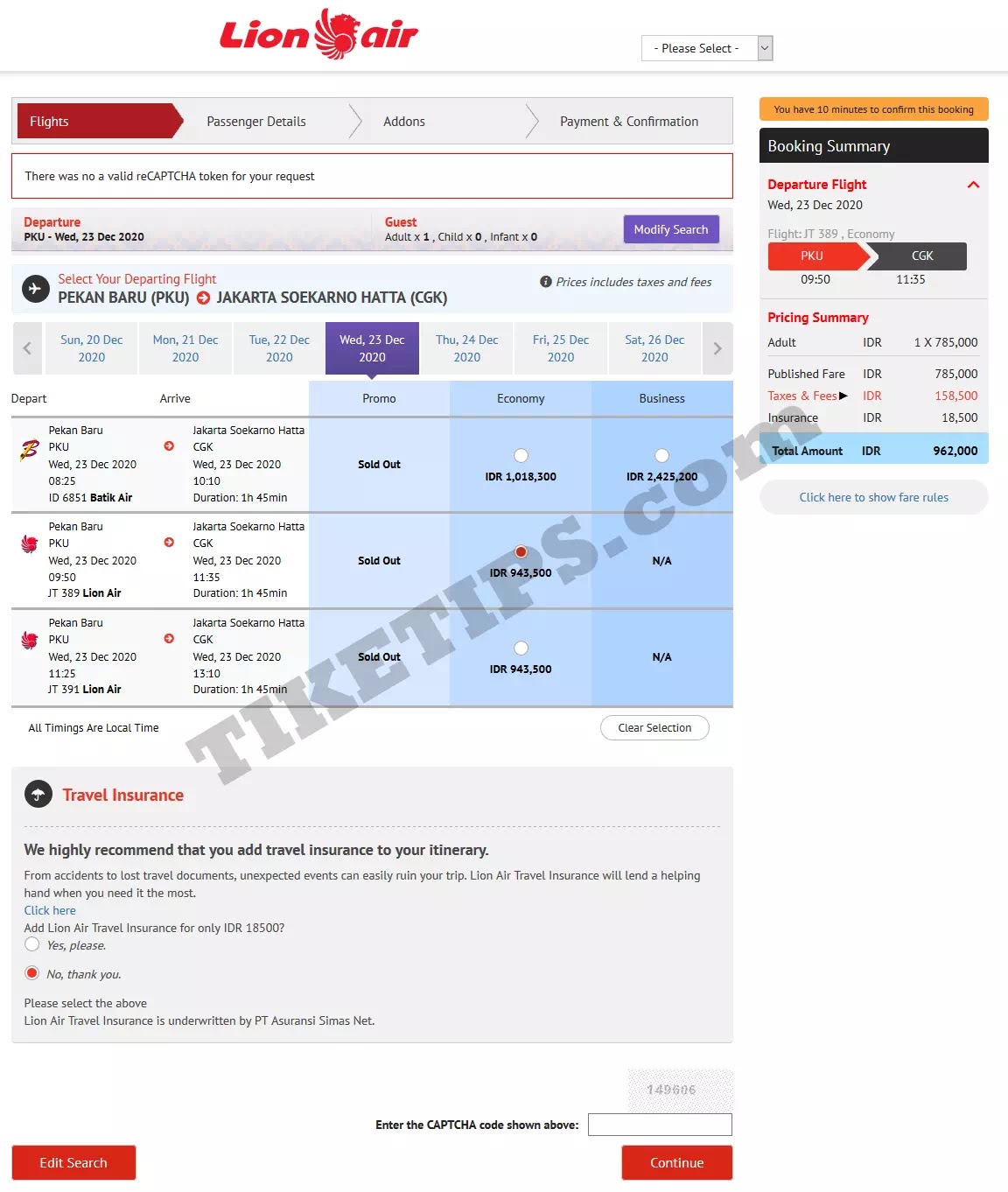 Panduan Pembelian Tiket Lion Air Online - TIKETIPS.com