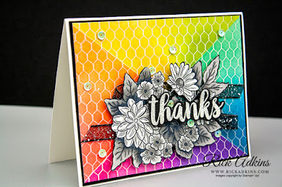 Ornate Styles Stamp Set, Seriously the Best Stamp Set, All Wired Up Stamp Set, Ink Blending, Stampin' Blend Coloring, Rick Adkins Stampin' Up!