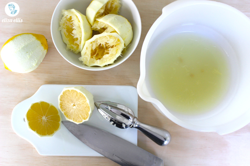 Homemade Lemon Cordial ~ from Eliza Ellis
