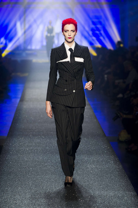 annie lennox hommage Gaultier Spring 2013 Collection