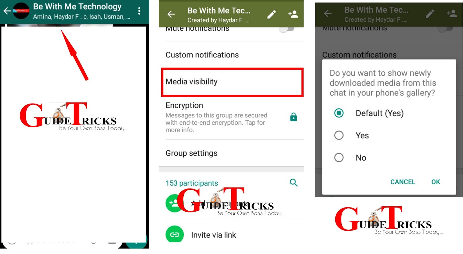 New feature WhatsApp added Media Visibility to all users