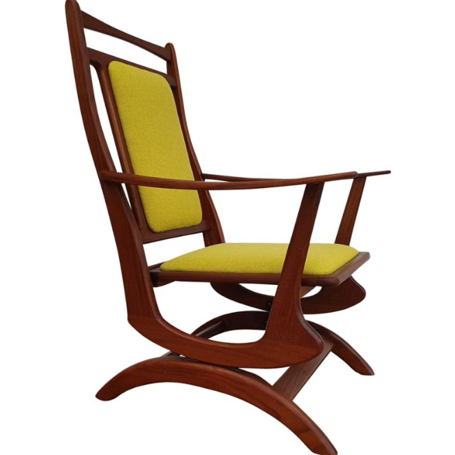 17 Antique Teak Wood Rocking Chair Domaci Design