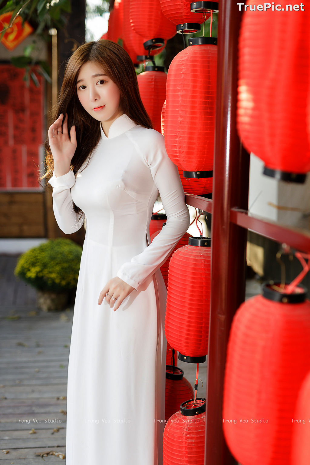 Image The Beauty of Vietnamese Girls with Traditional Dress (Ao Dai) #4 - TruePic.net - Picture-24