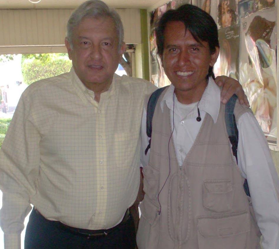 ANTONIO MORUECHO Y ANDRES MANUEL LOPEZ OBRADOR