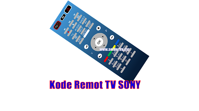 Kode Remot TV SONY