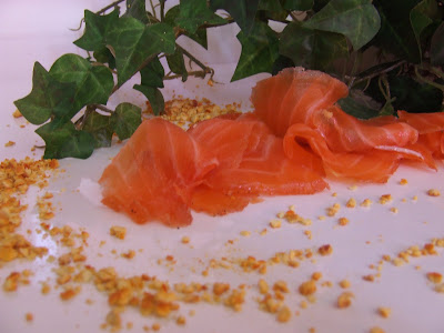  Salmón ahumado al aroma de naranja 