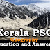Kerala PSC Geography Question and Answers - 31