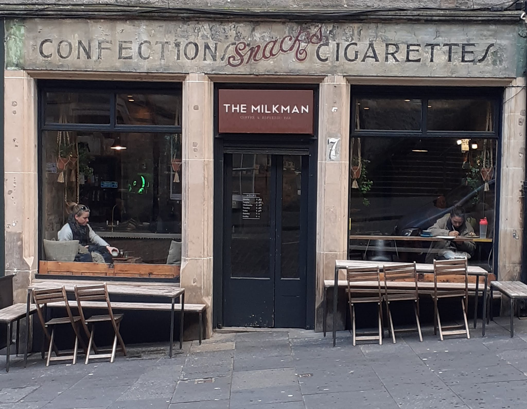 Edinburgh Coffee Shops July 2020