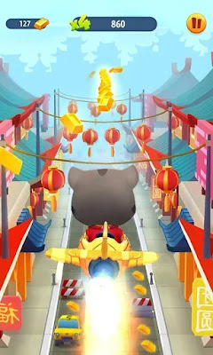 لعبة Talking Tom Gold Run مهكرة لعبة Talking Tom Gold Run مهكرة