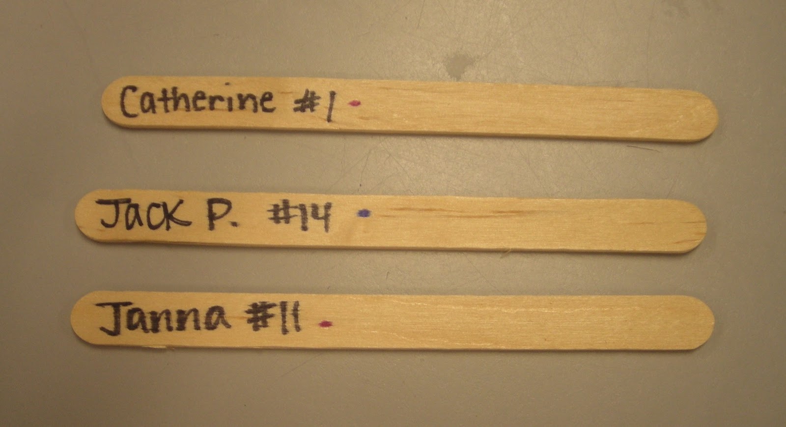 An O.C.D. Teacher Popsicle Sticks